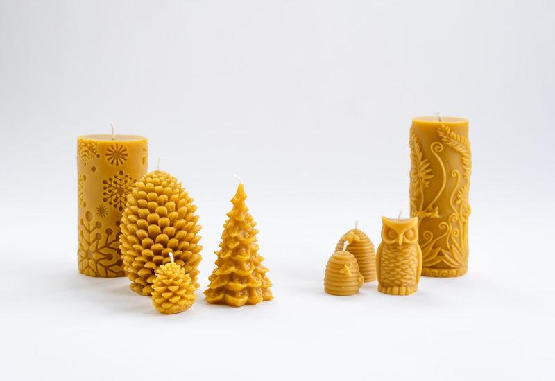 Mini Hive Beeswax Candle